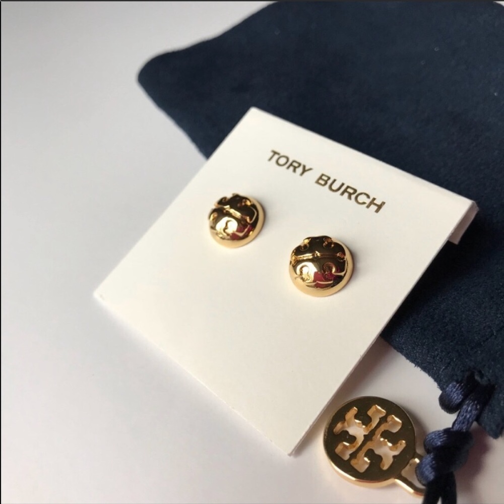 ISO....Tory Burch gold dome earings